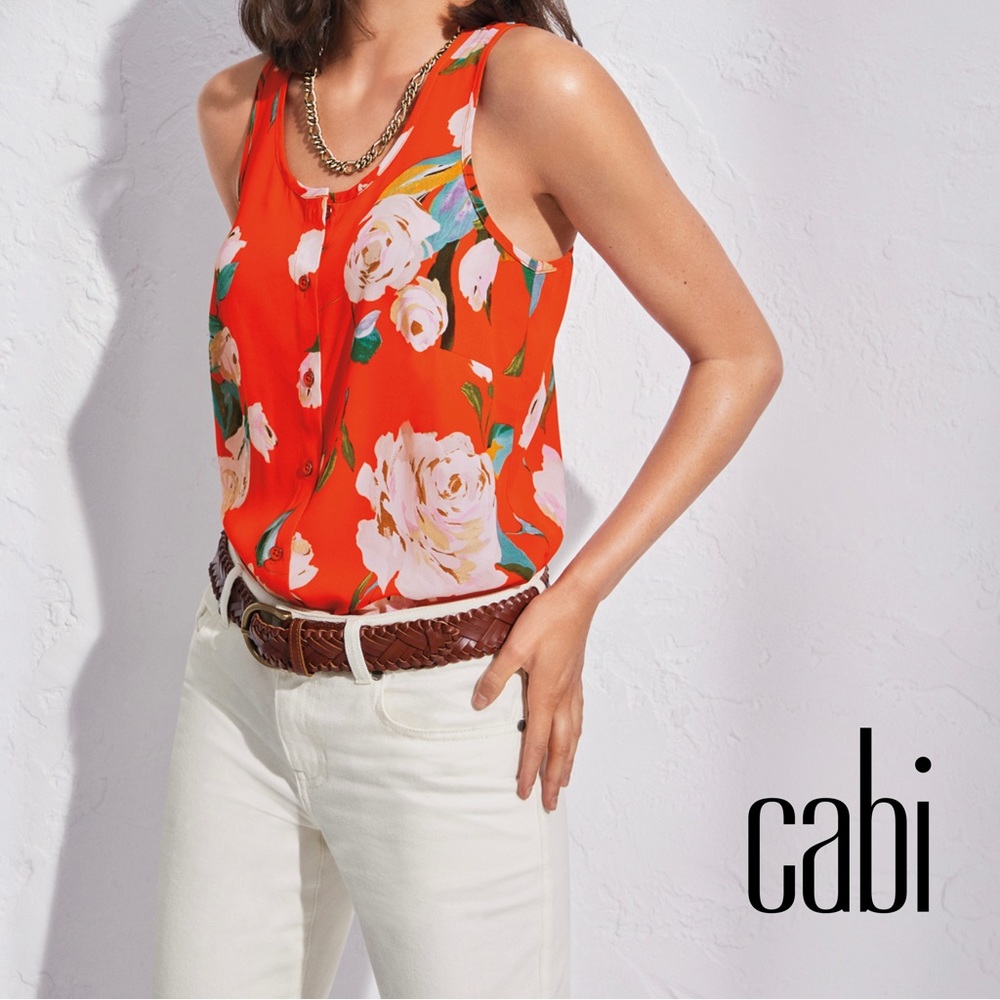 Cabi white 100% boyfriend